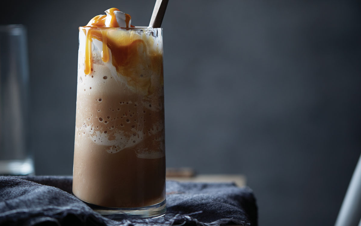 Frappé de caramelo