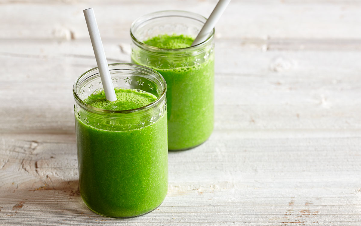 Smoothie verde para principiantes