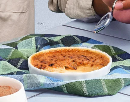 Crème brûlée de doce de leite