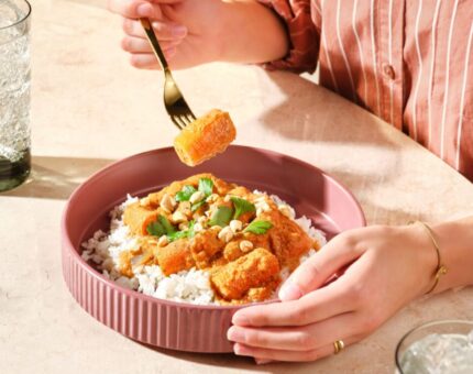Guiso de legumes e amendoim maafe