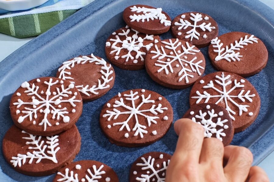 biscoitos de chocolate com cobertura biscoitos de chocolate com cobertura
