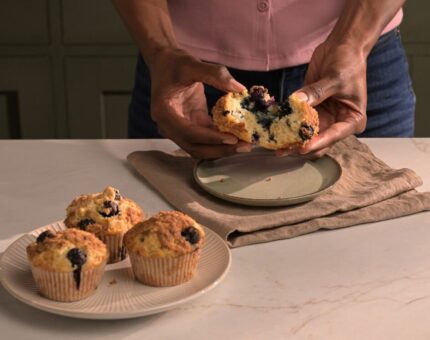 Muffins de mirtilos